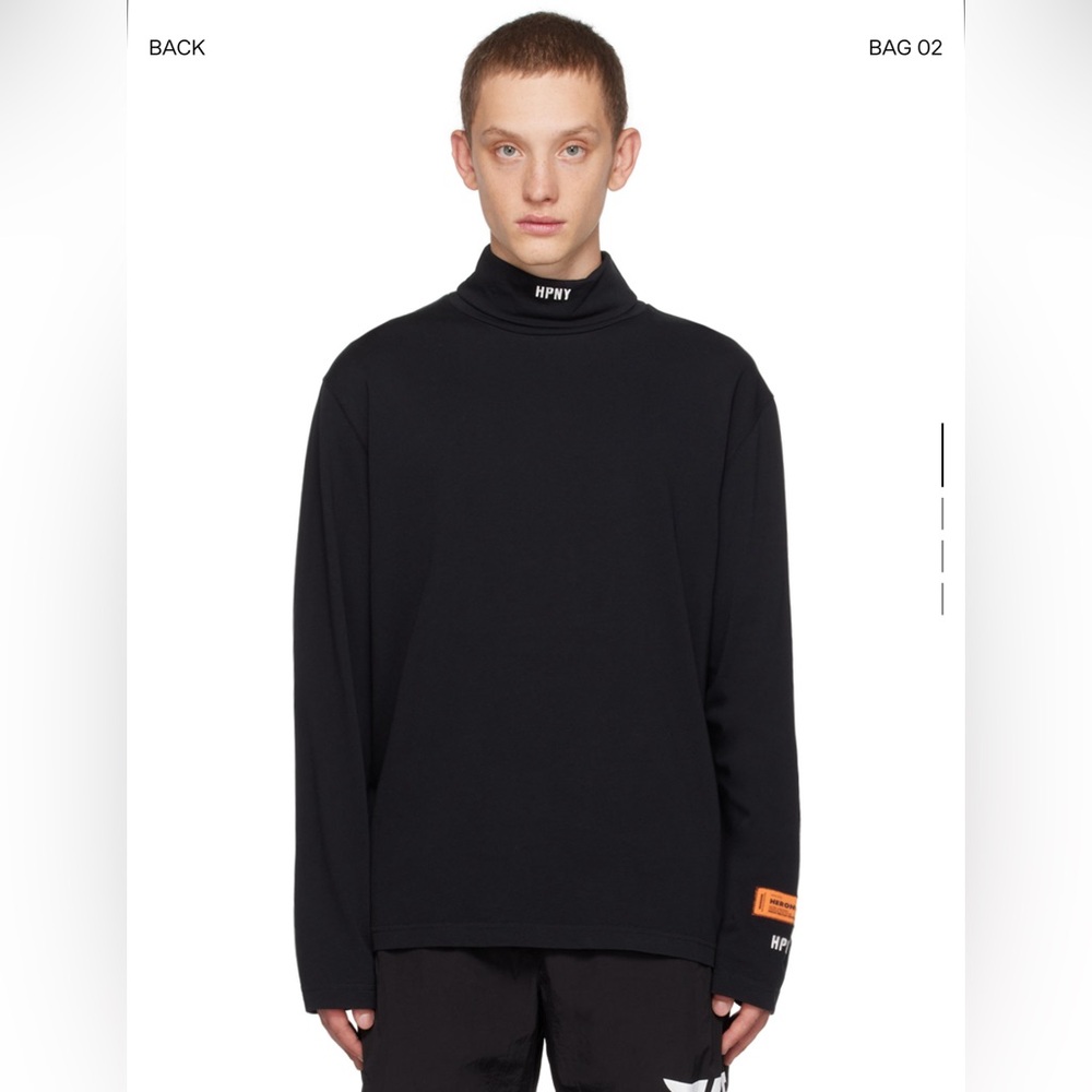 Heron Preston “HPNY” black long sleeve t-shirt